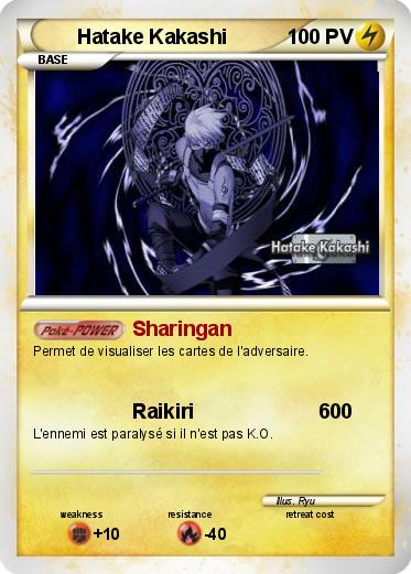 Pokemon Hatake Kakashi