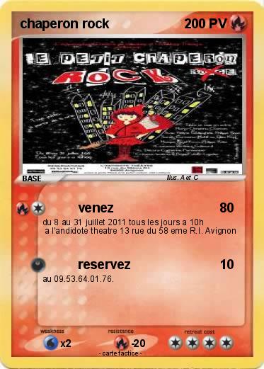 Pokemon chaperon rock