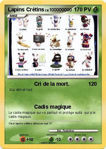 Pokemon Lapins Crétins