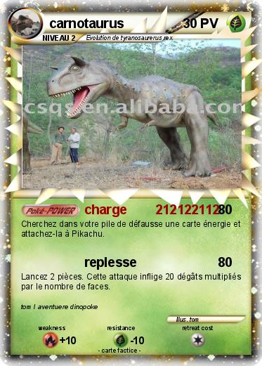 Pokemon carnotaurus