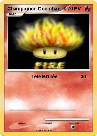 Pokemon Champignon Goomba