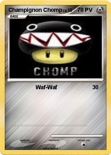 Pokemon Champignon Chomp