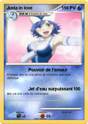 Pokemon Juvia in love
