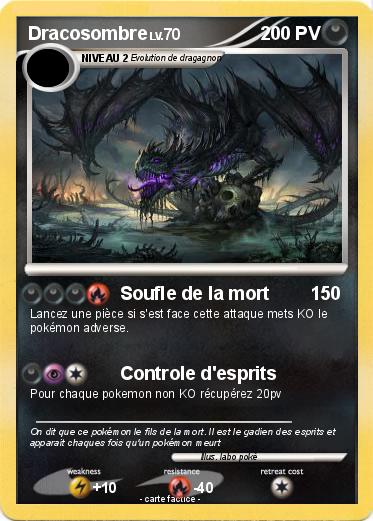 Pokemon Dracosombre