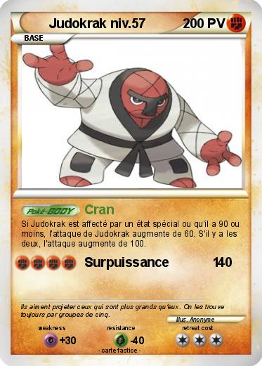 Pokemon Judokrak niv.57