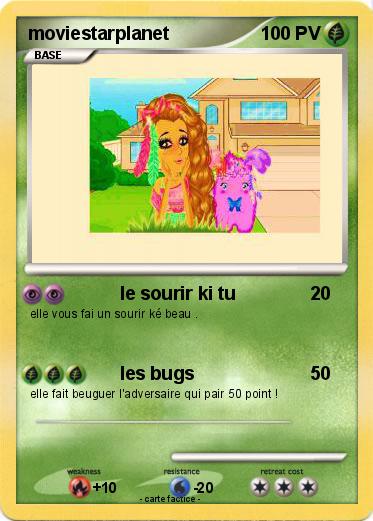 Pokemon moviestarplanet