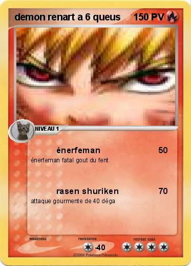 Pokemon demon renart a 6 queus