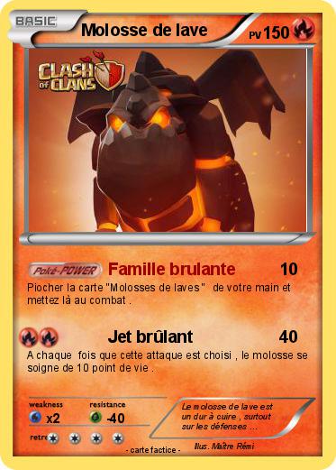 Pokemon Molosse de lave