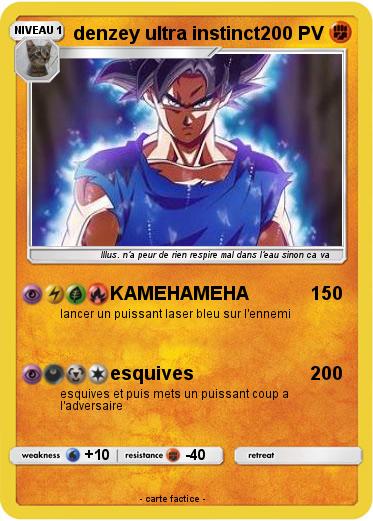 Pokemon denzey ultra instinct
