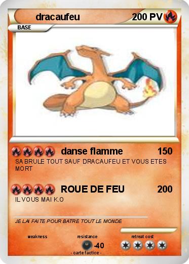 Pokemon dracaufeu