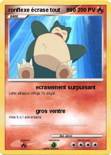 Pokemon ronflexe écrase tout    990