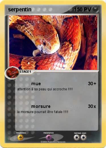Pokemon serpentin
