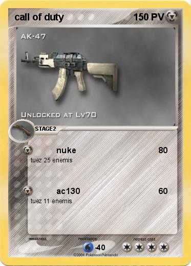 Pokemon call of duty
