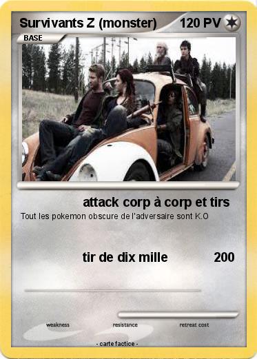 Pokemon Survivants Z (monster)