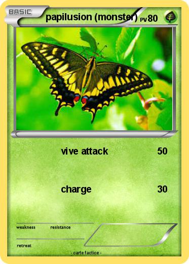 Pokemon papilusion (monster)