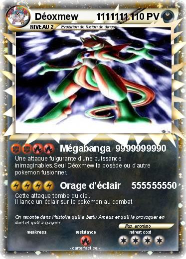 Pokemon Déoxmew       1111111