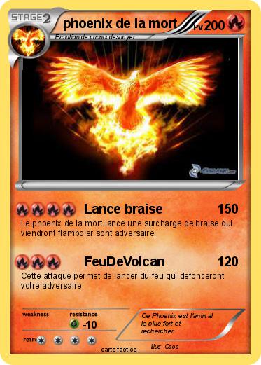 Pokemon phoenix de la mort
