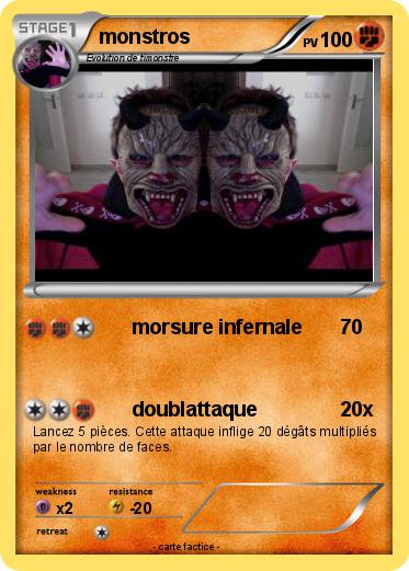 Pokemon monstros
