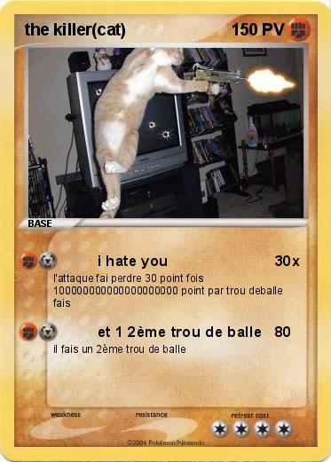 Pokemon the killer(cat)