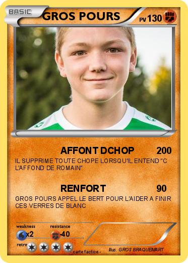 Pokemon GROS POURS