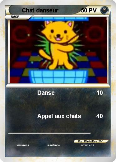 Pokemon Chat danseur