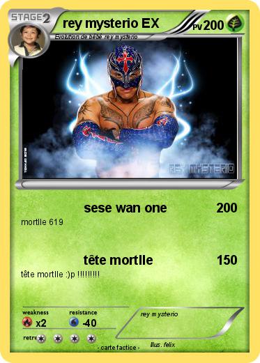 Pokemon rey mysterio EX