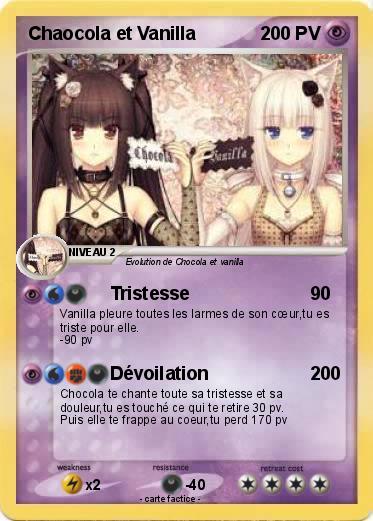 Pokemon Chaocola et Vanilla