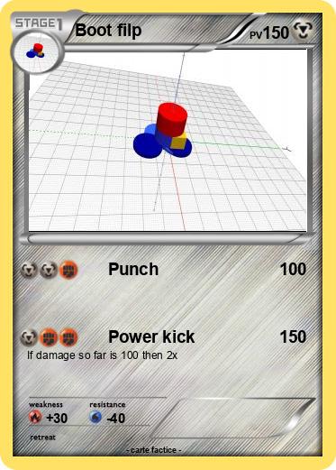 Pokemon Boot filp