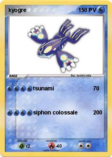 Pokemon kyogre