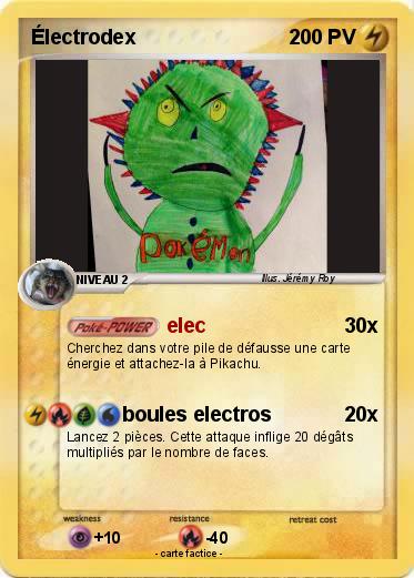 Pokemon Électrodex