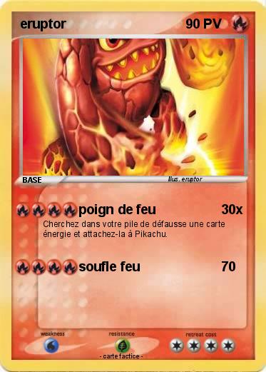 Pokemon eruptor