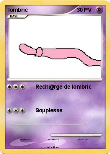 Pokemon lombric