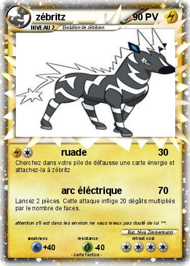 Pokemon zébritz