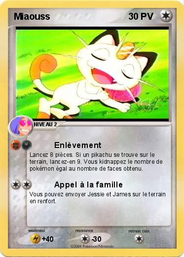 Pokemon Miaouss