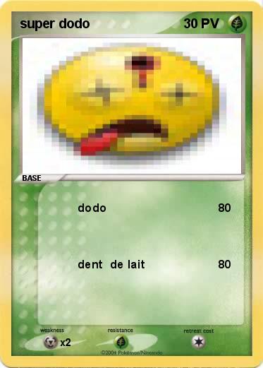 Pokemon super dodo