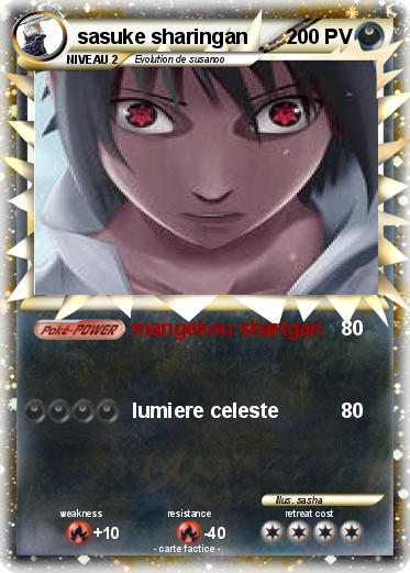 Pokemon sasuke sharingan