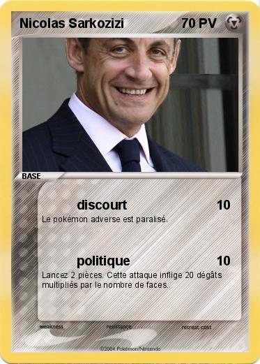 Pokemon Nicolas Sarkozizi