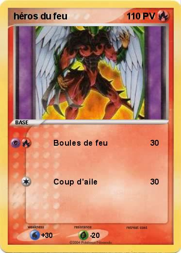 Pokemon héros du feu