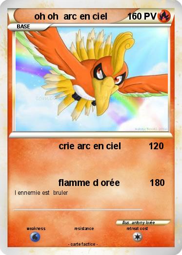 Pokemon oh oh  arc en ciel