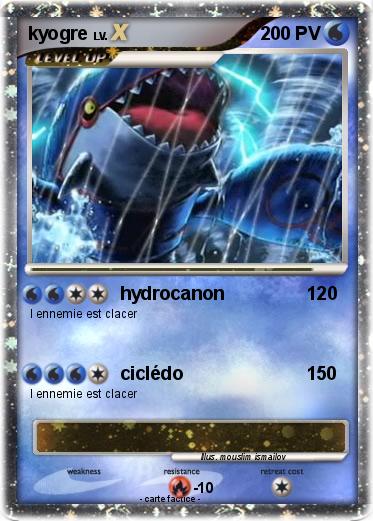 Pokemon kyogre