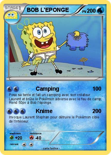 Pokemon BOB L'EPONGE