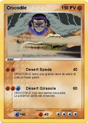 Pokemon Crocodile