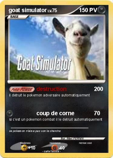 Pokemon goat simulator