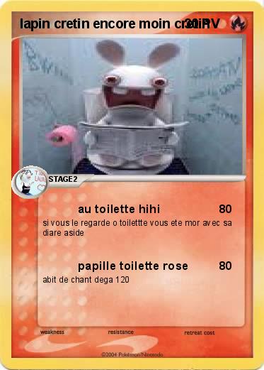 Pokemon lapin cretin encore moin cretin