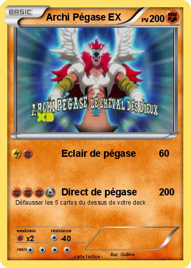 Pokemon Archi Pégase EX
