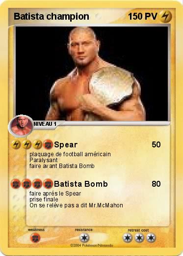 Pokemon Batista champion