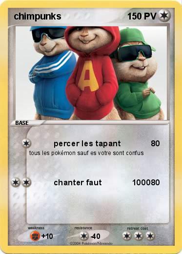 Pokemon chimpunks