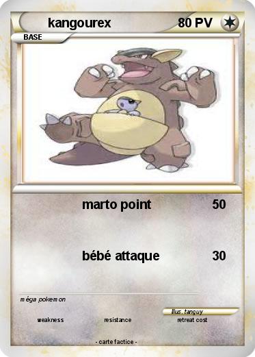 Pokemon kangourex