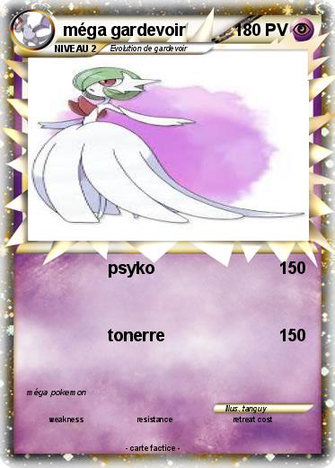 Pokemon méga gardevoir