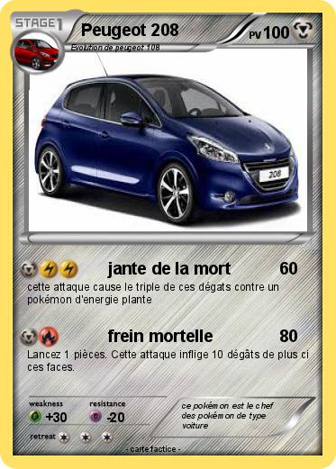 Pokemon Peugeot 208